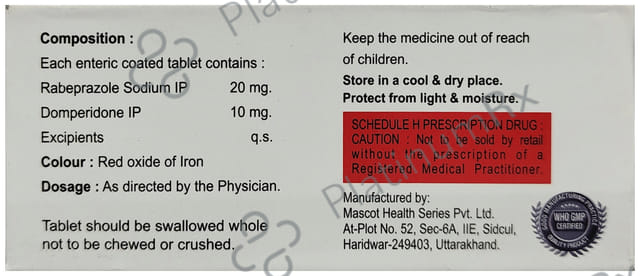 Penrab D 10/20mg Tablet 15s
