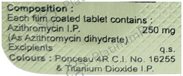 Azysafe 250mg Tablet 6s