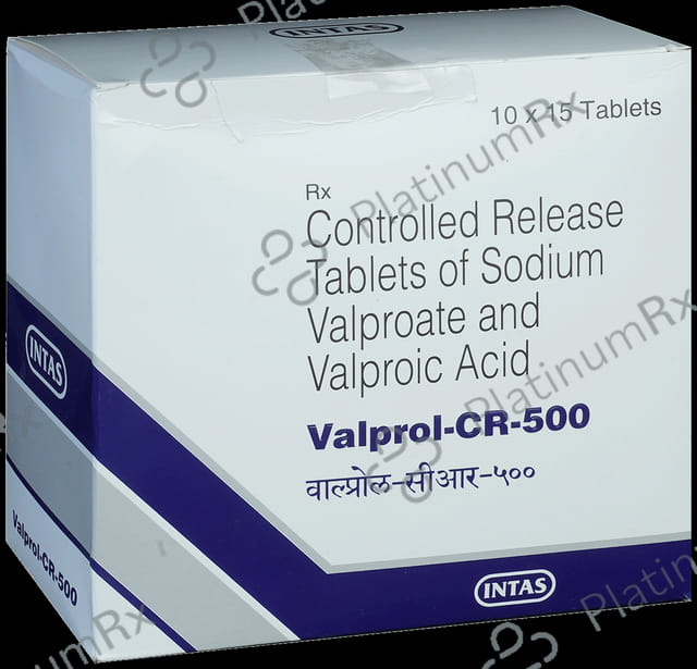Valprol CR 500mg Tablet 15s