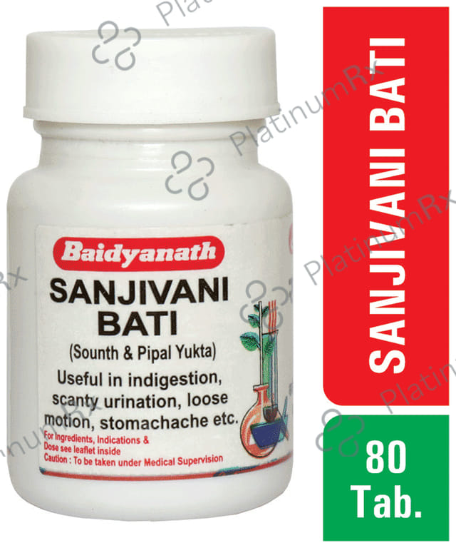Baidyanath (Nagpur) Sanjivani Bati (Sounth & Pipal Yukta) 40 tablets