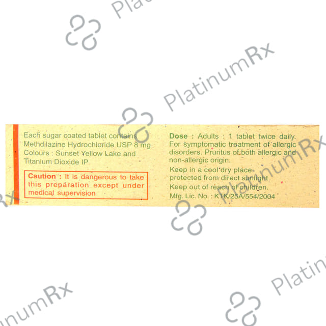 Dilosyn 8mg Tablet 10s