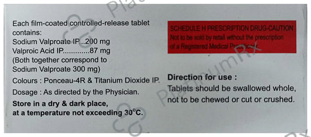 Valprid 300mg Tablet CR 15s
