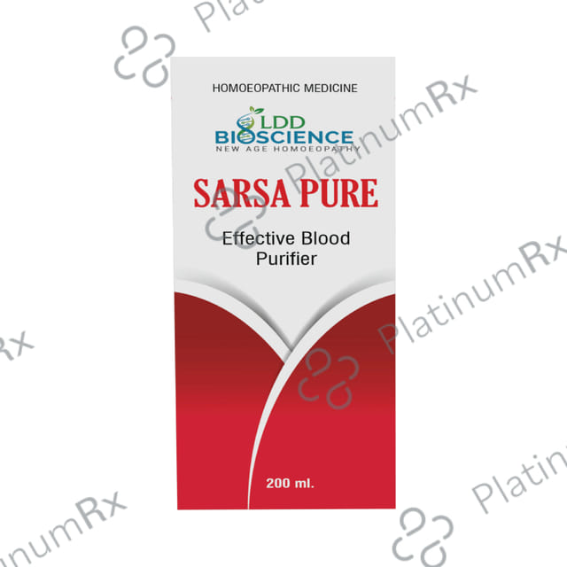 LDD Bioscience Sarsa Pure Blood Purifier Syrup 200 ml
