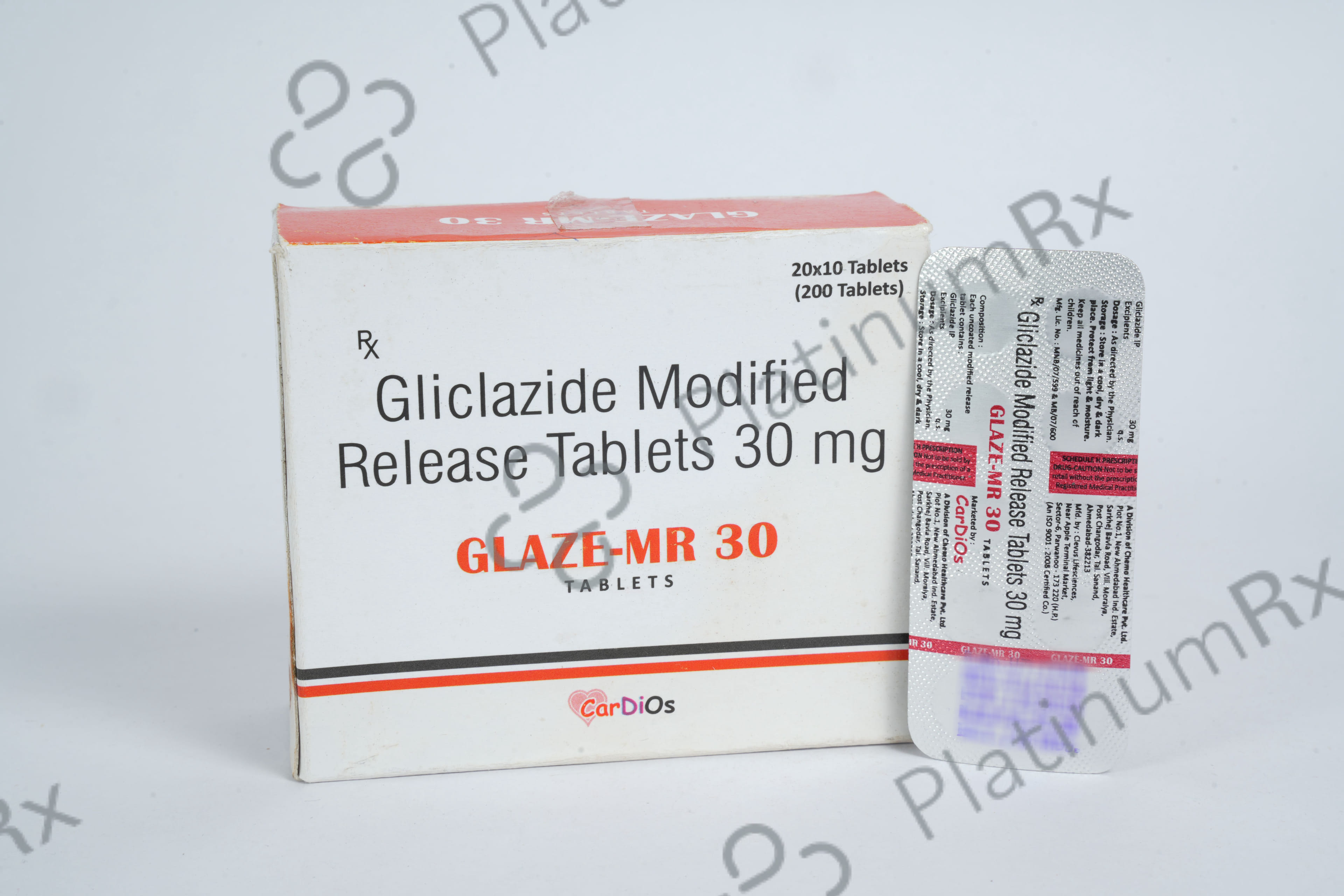 Glaze MR 30mg Tablet 10s