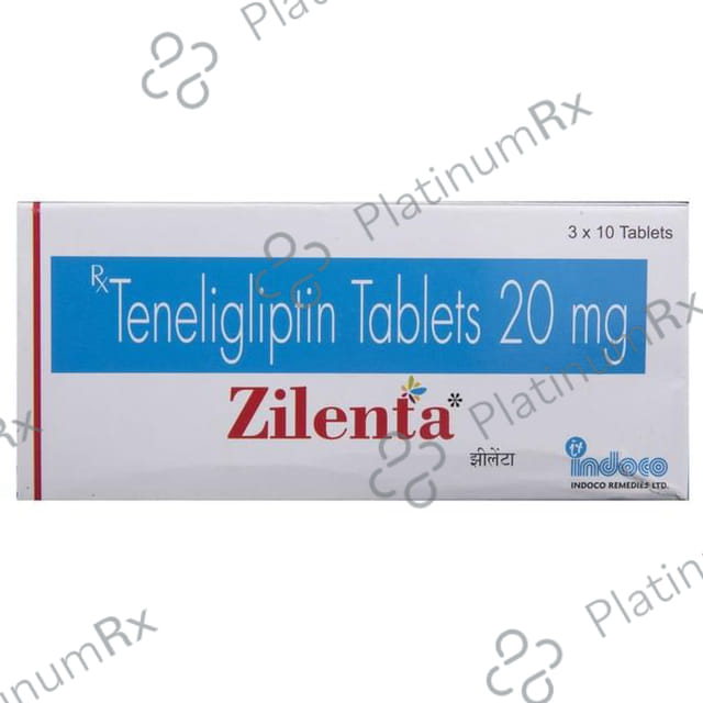Zilenta 20mg Tablet 10s