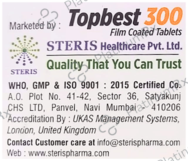 Topbest 300mg Tablet SR 10s