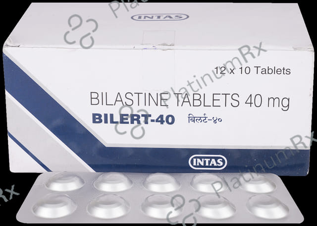 Bilert 40mg Tablet 10s