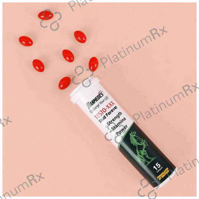 Manmedics Testo XXX Stud Forever Capsule 15s
