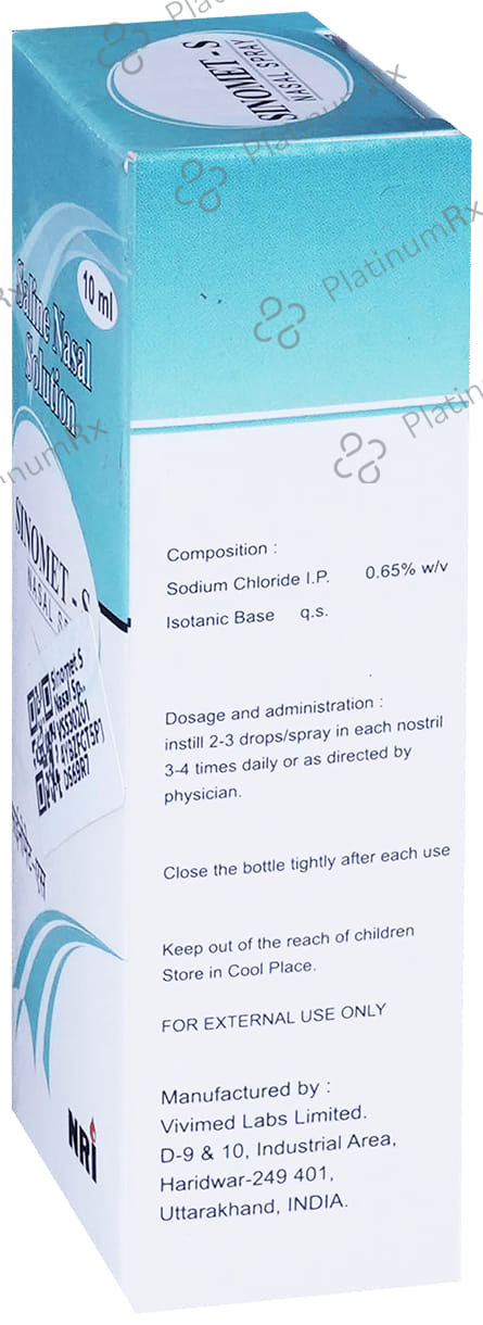 Sinomet S Nasal Spray