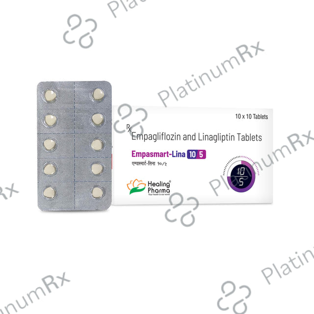 Empasmart Lina 10/5mg Tablet 10s