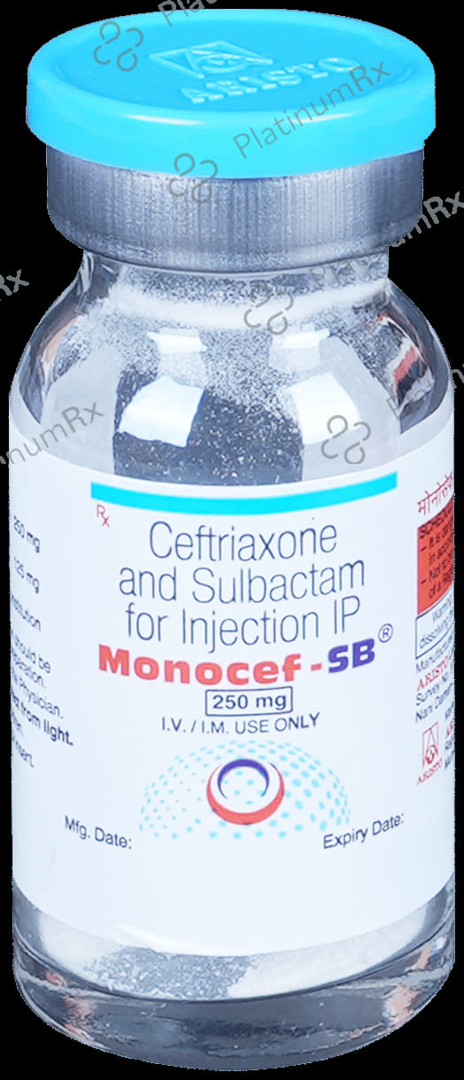 Monocef SB 250/125mg Injection 1s