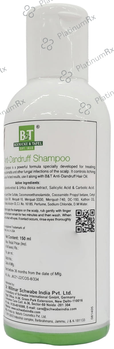 Boericke and Tafel Anti-Dandruff Shampoo