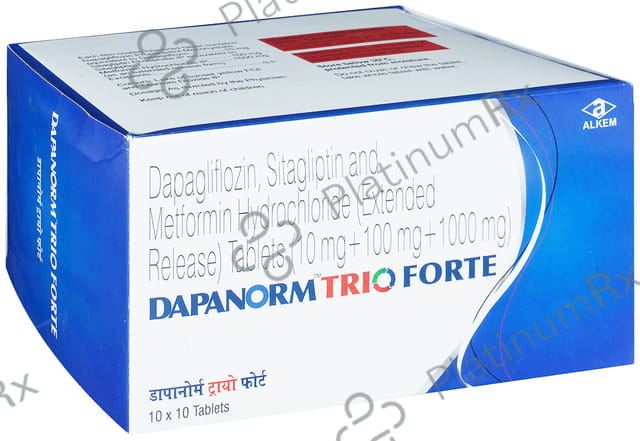 Dapanorm Trio Forte 10/100/1000mg Tablet ER 10s