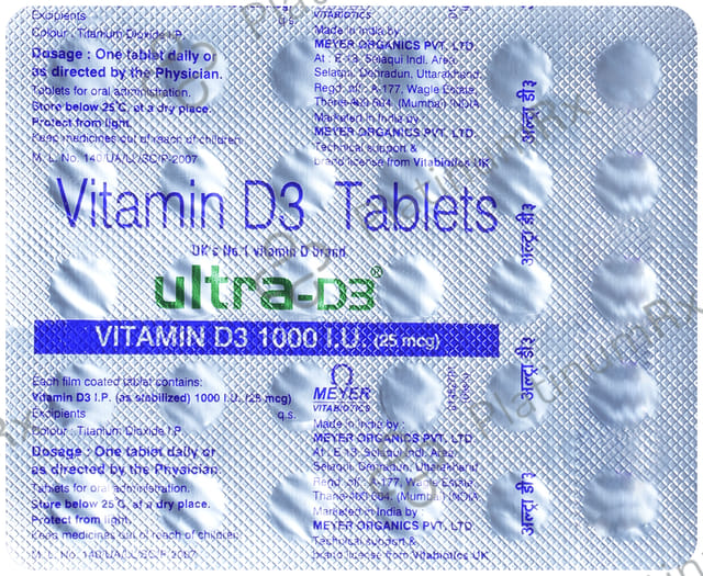 Ultra D3 1K Tablet 30s