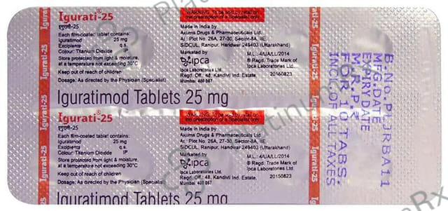 Igurati 25mg Tablet 10s