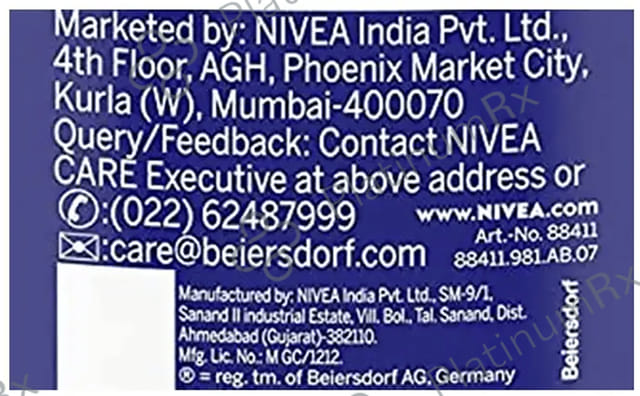 Nivea Nivea Shower Gel Waterlily & Oil 250 ml