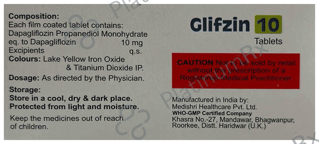 Glifzin 10 Tablet