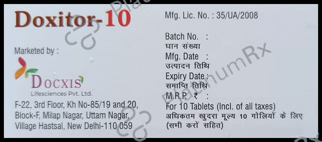Doxitor 10 Tablet