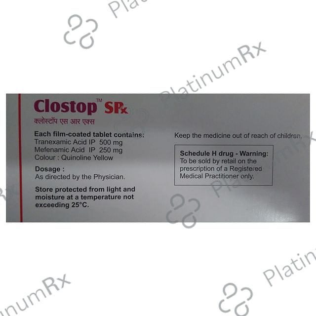 Clostop Srx 250/500mg Tablet 10s
