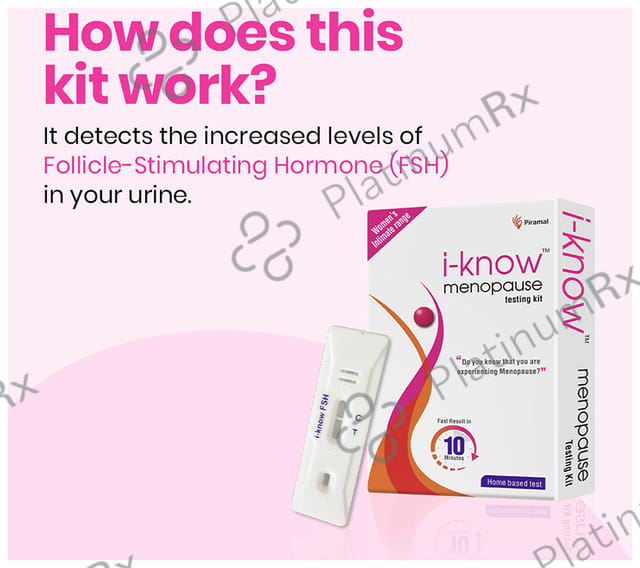 i Know Menopause Testing Kit 3s
