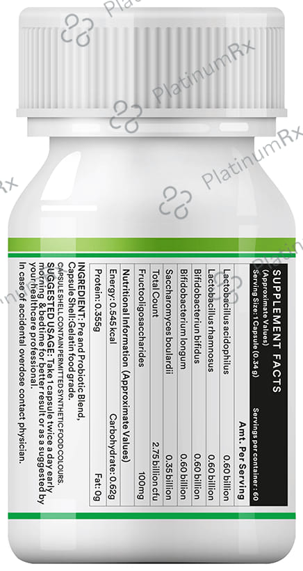 Inlife Pre and Probiotics for Gut Health - Capsule