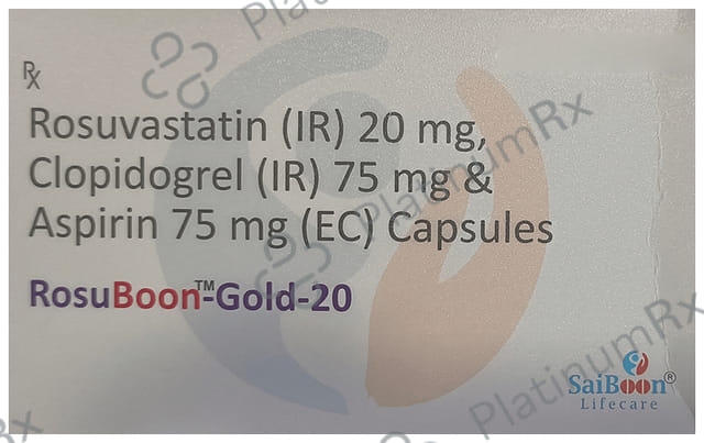 Rosuboon-Gold 20 Capsule