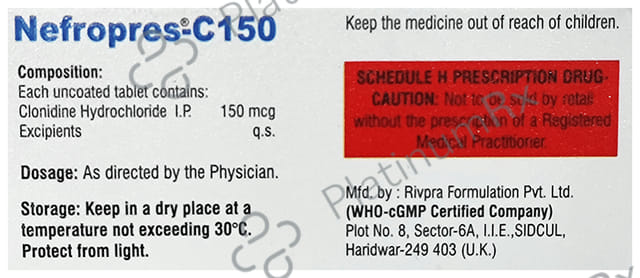 Nefropres C 150mcg Tablet