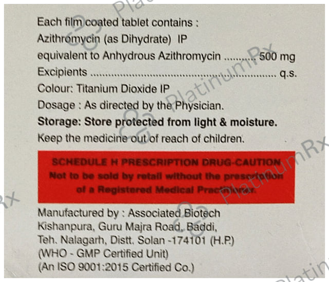 Aziplus 500 Tablet