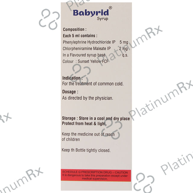 Babyrid Syrup