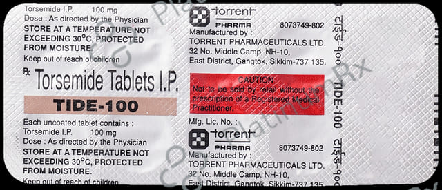Tide 100mg Tablet 10s