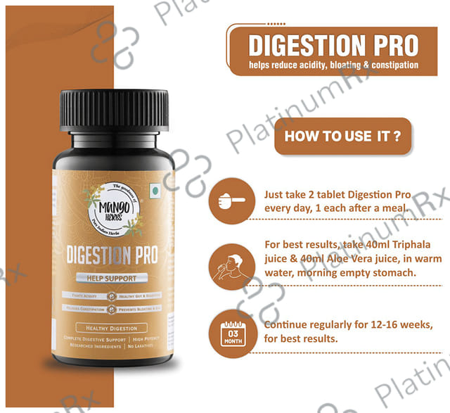 MangoHerbs Digestion Pro Tablet