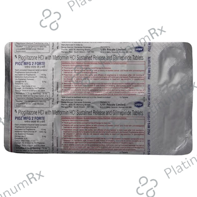 Pioz MF G 2 Forte Tablet SR