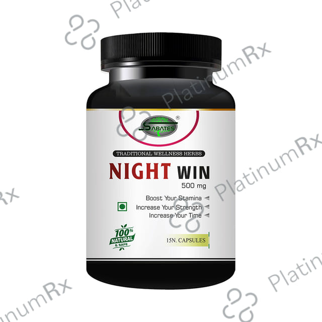 Sabates Night Win Capsule 15 capsules
