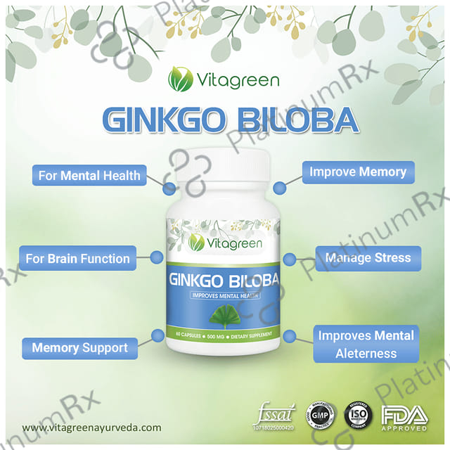 Vitagreen Ginkgo Biloba Capsule