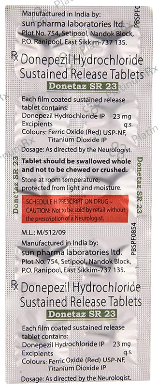 Donetaz SR 23 Tablet