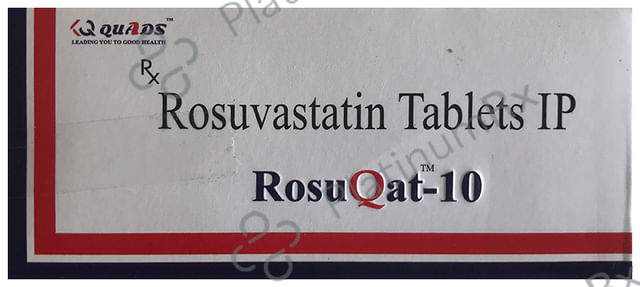 Rosuqat 10mg Tablet 10s