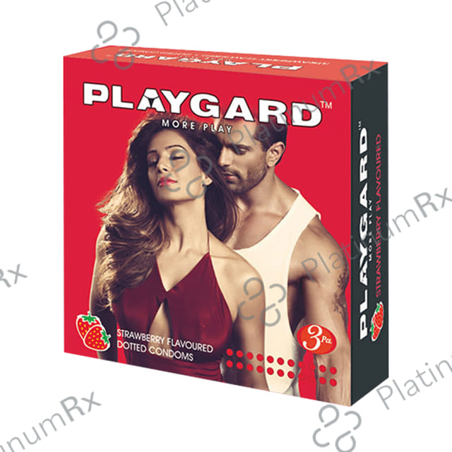 Playgard Strawberry Condom 1s