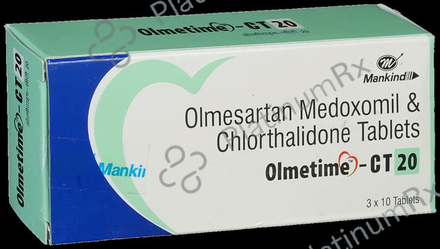 Olmetime CT 20/12.5mg Tablet 10s