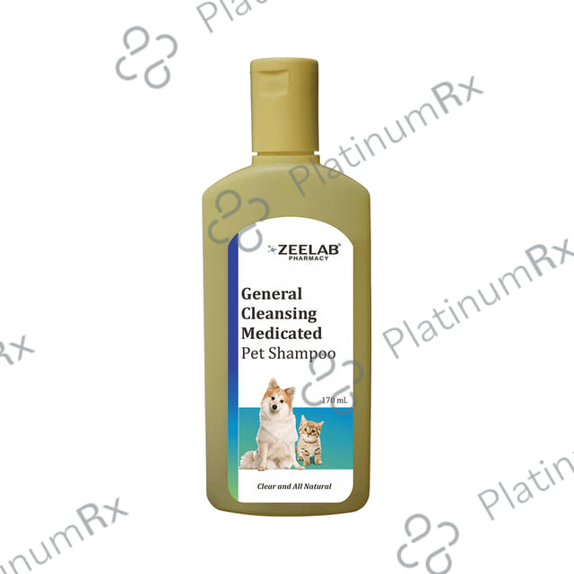Zee Laboratories General Cleansing Medicated Pet Shampoo