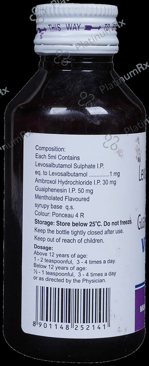 Viscodyne LS 15/50/1mg Expectorant 100ml