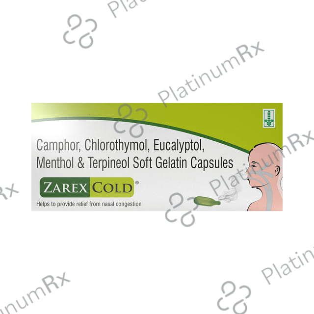 Zarex Cold Soft Gelatin Capsule