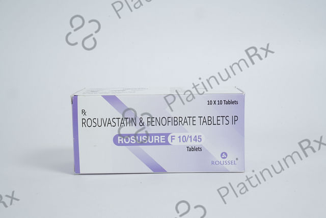 Rosusure F 10/145mg Tablet 10s