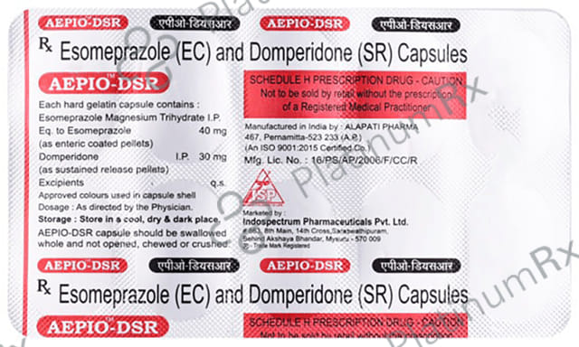 Aepio DSR 30/40mg Capsule 10s