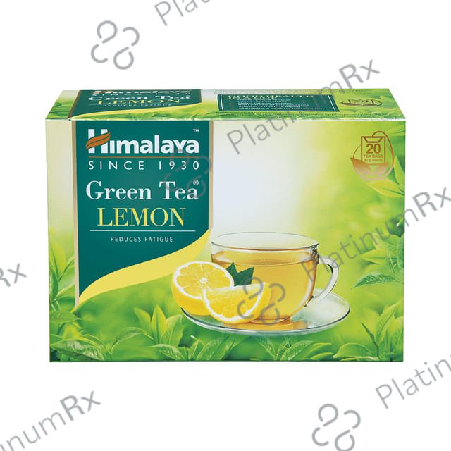 Himalaya Green Tea Sachet (2gm Each) Lemon 20 Sachets