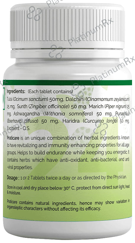 BVG Life Sciences Praticare for Healthy Immune System Tablet 30 tablets