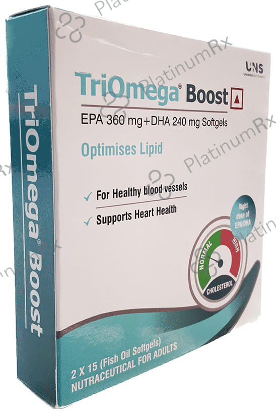 Triomega Boost Softgel Capsule 15s