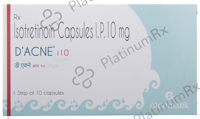 D Acne I 10mg Capsule 10s