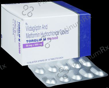 Torglip M 50/500mg Tablet 10s