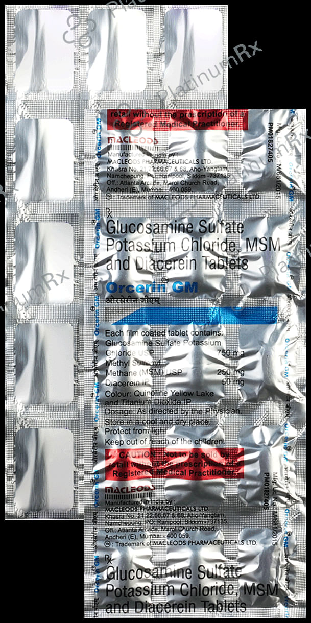 Orcerin GM 50/750/250mg Tablet 15s