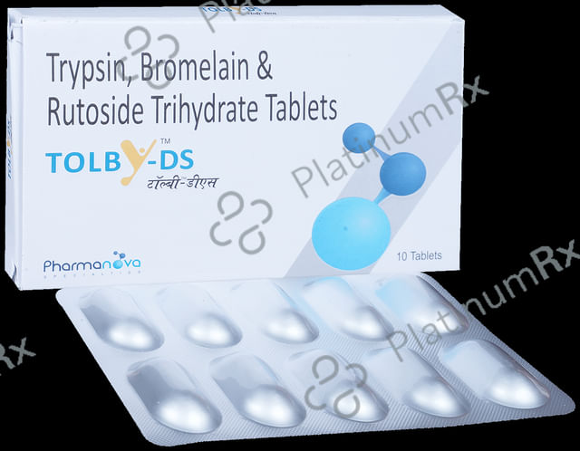 Tolby DS 180/200/96mg Soft Gelatin Capsule 10s